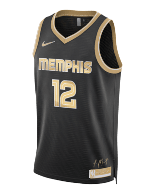 Grizzlies authentic shorts outlets ja morant